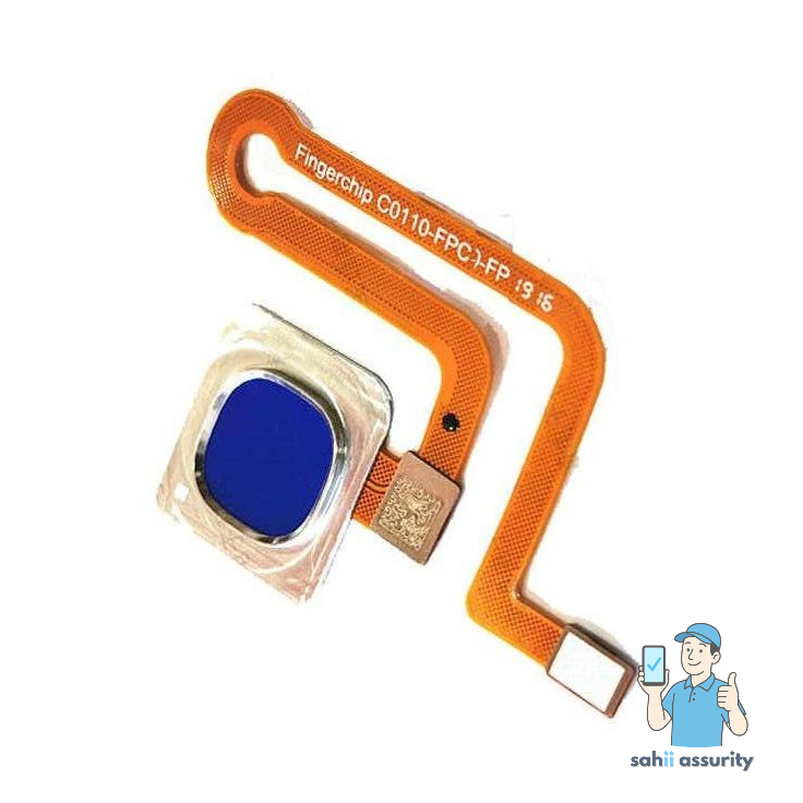 Fingerprint Sensor with Flex Cable for Vivo Y12 Blue thumbnail